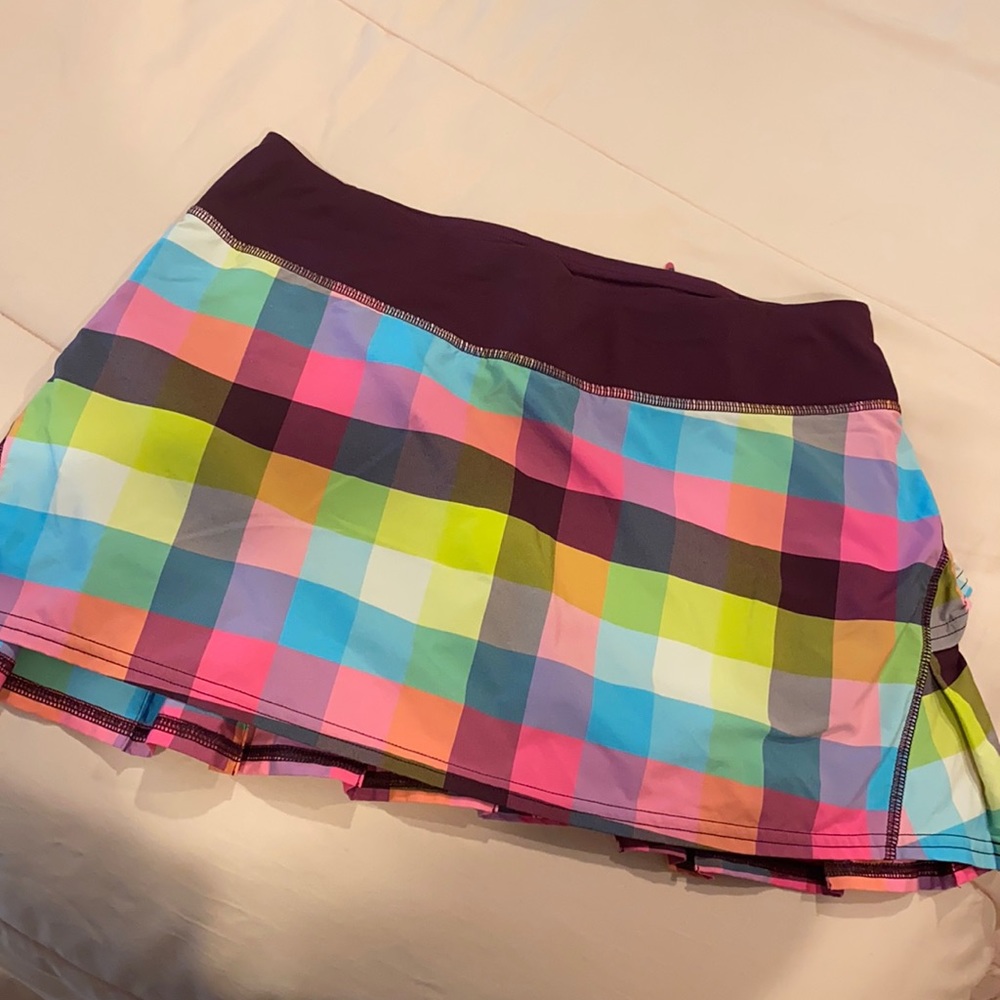 Lulu lemon rainbow skort